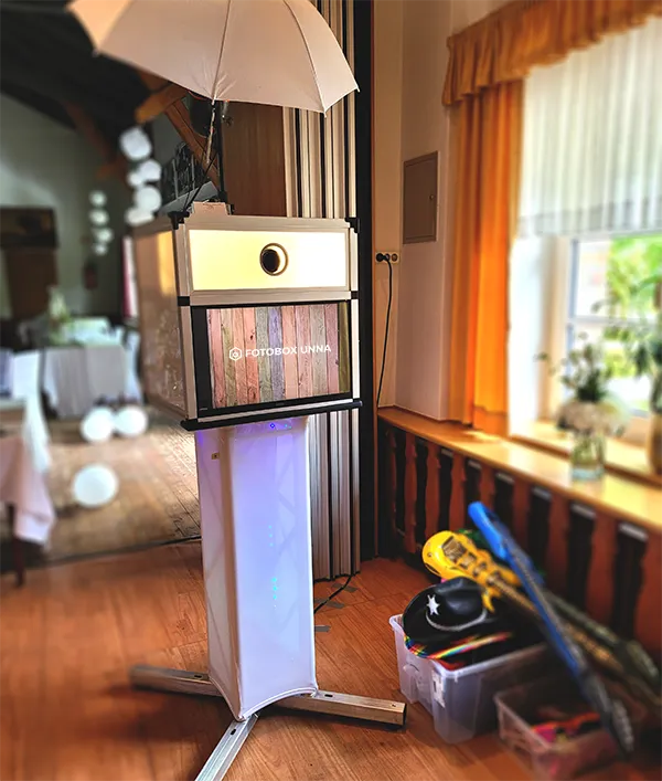 Fotobox Unna Aufbau