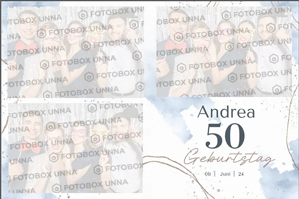 Fotobox Unna: Layout-Beispiel