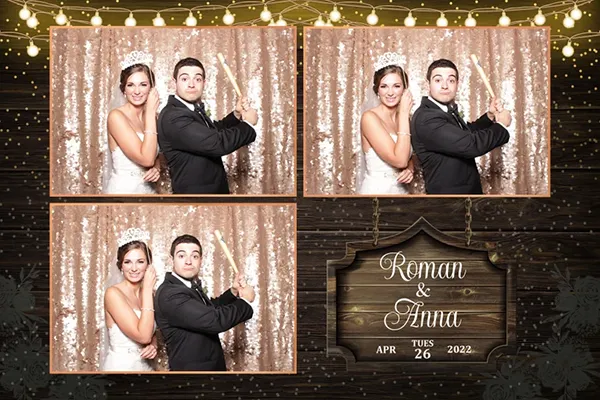 Fotobox Unna: Beispiel Layout Hochzeit